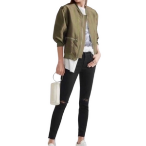 Mother Looker Ankle Fray Jeans